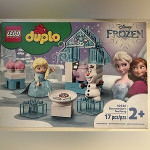 Duplo Lego retired Disney frozen Elsa and Olaf’s tea party 17 pieces